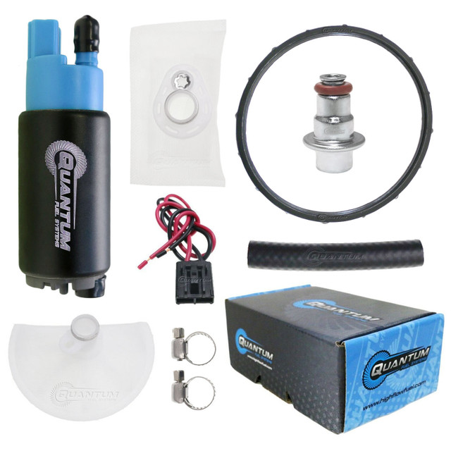 Quantum Fuel Systems OEM Replacement In-Tank EFI Fuel Pump w/ Fuel Pressure Regulator, Tank Seal, Strainer for the Yamaha FZ6 R '09-17, TDM900 '02-10 & etc. Quantum Fuel Systems OEM Replacement In-Tank EFI Fuel Pump w/ Fuel Pressure Regulator, Tank Seal, Strainer for the Yamaha FZ6 R '09-17, TDM900 '02-10 & etc.